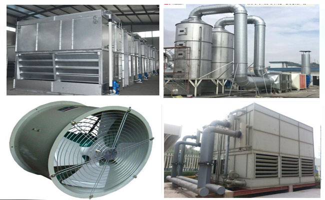 開式冷卻塔的技術方案